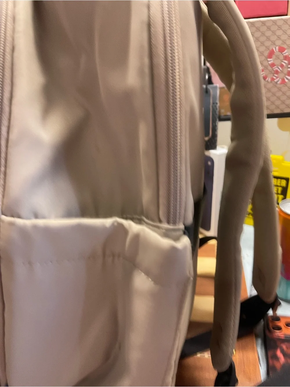 Open Story Top Opening Fitted Flap Travel Backpack
